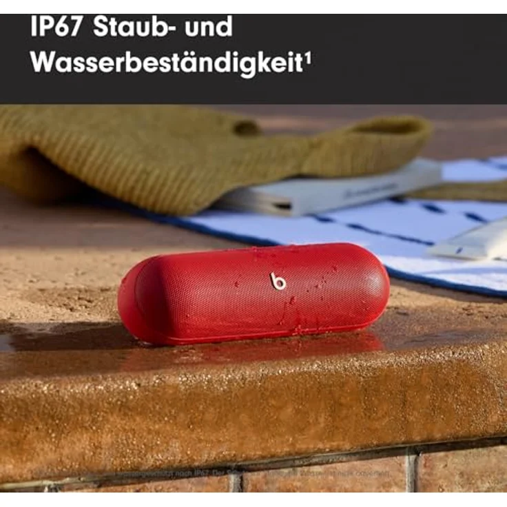 Beats Pill – Kabelloser Bluetooth® Lautsprecher – Signalrot – Bild 4
