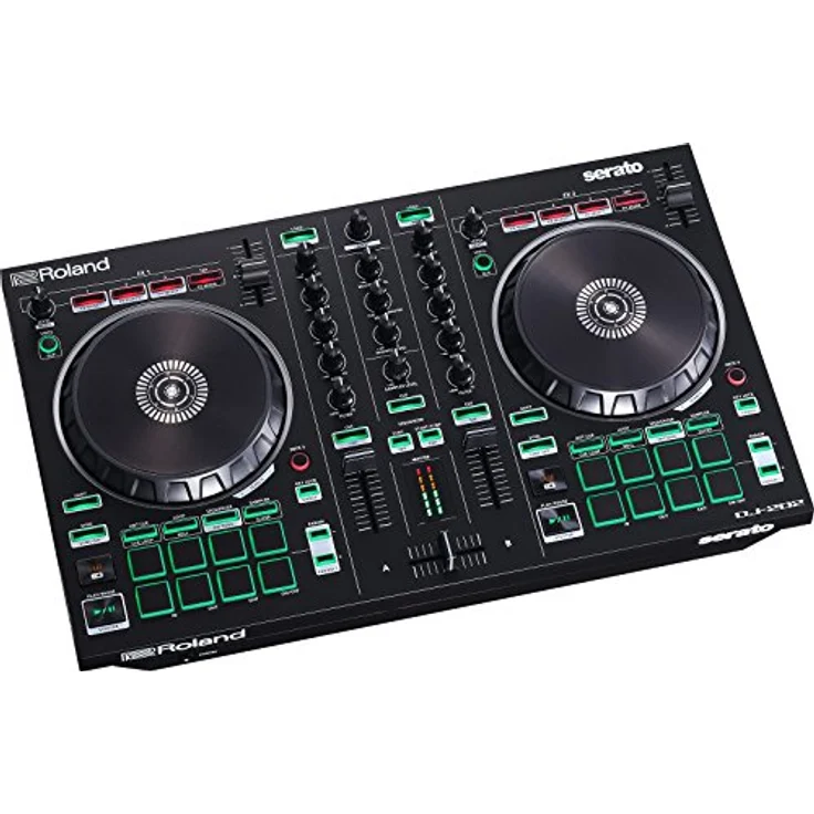 Roland DJ-202 DJ Controller, 2-Kanal-Controller für Serato Intro mit vier Decks, Die Geschichte der Roland Drum Machines, verpackt in einem DJ Controller – Bild 4