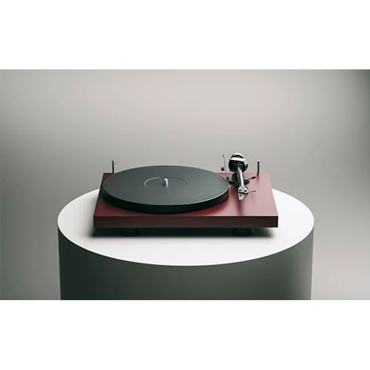 Pro-Ject Debut EVO 2 Plattenspieler, Tannengrün, Riemenantrieb, 33/45 U/min, 8,6" Carbon-Tonarm, höhenverstellbare Füße – Bild 5