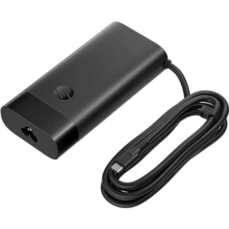 HP 140W USB-C Laptop Charger (B7NK0AA), AC Netzteil für Europa, Schwarz – Bild 2
