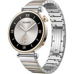 HUAWEI WATCH GT 4 41mm Smartwatch,Bis zu 7 Tage Akkulaufzeit‌ , Android und iOS, Kalorienmanagement, Professionelles Gesundheitsmanagement, SpO2, GPS, Deutsche Version, Silber