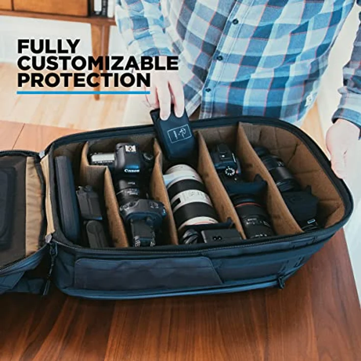 Gomatic Peter McKinnon Camera Pack 35-42 L | Kamera-Rucksack mit Laptop-Fach | Foto-Tasche | SLR-Backpack - wasserabweisend – Bild 2