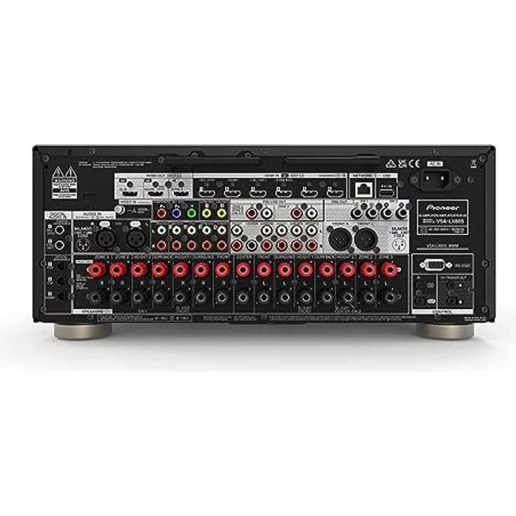 Pioneer VSA-LX805 Aktion 7.1-Kanal-AV-Netzwerk-Receiver, 150W, Dolby Atmos, Dolby Vision, schwarz – Bild 4