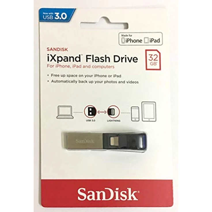SanDisk 32GB iXpand USB-Flash-Laufwerk für iPhone und iPad – Bild 2