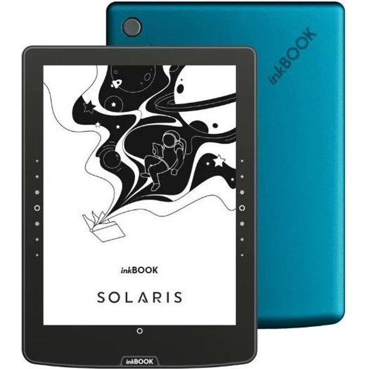 Inkbook Solaris OCEAN, E-Book-Reader mit E Ink-Display, Zugriff auf tausende kostenlose Inhalte und integrierten Lese-Apps, blau