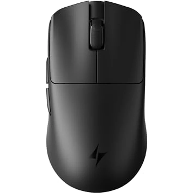 ATK Blazing Sky F1 V2 Kabellose Gaming-Maus, 39 g, PAW3950 Ultra-Sensor, Dual 8K, 250H Akku (Ultimate, Schwarz) – Bild 1