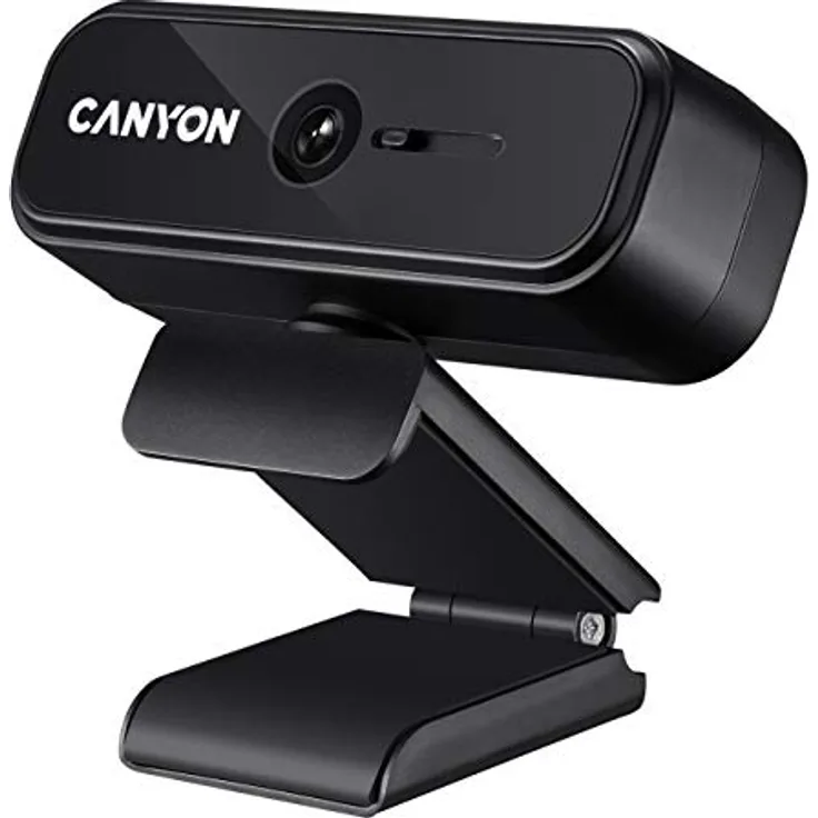 Canyon HD 720p Webcam C2 (0.90 Mpx), Webcam, Schwarz