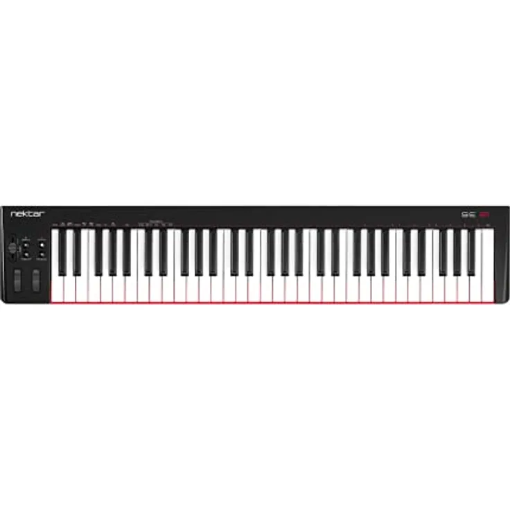 Nektar SE61 USB MIDI Controller Keyboard with Nektar DAW Integration, Black, 61 Keys