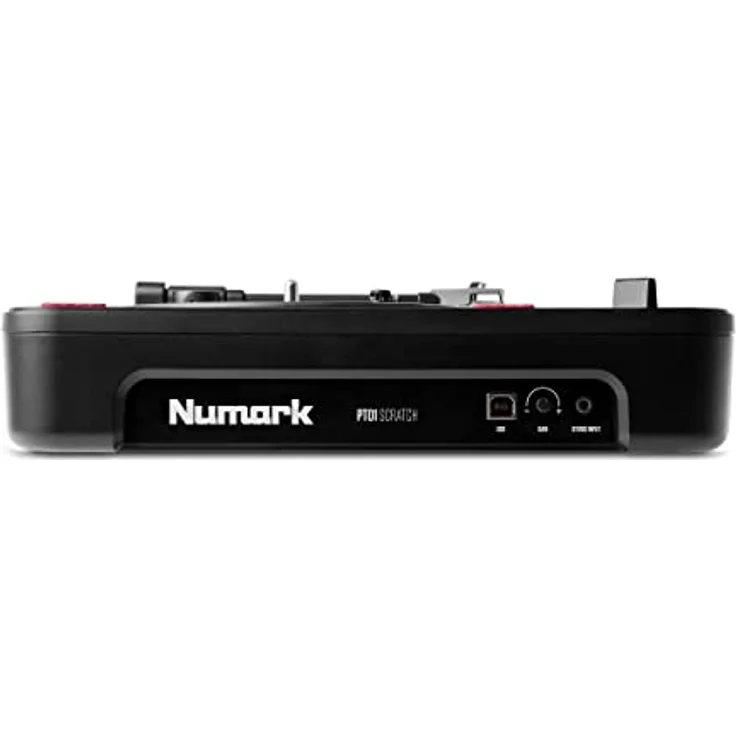 Numark PT01 Scratch, Plattenspieler, Rot, Schwarz – Bild 10
