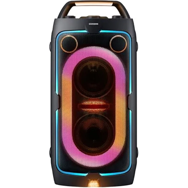 Samsung ST50F Sound Tower Tragbarer Lautsprecher, integrierter Akku, Bluetooth, IPX4 spritzwassergeschützt, bis zu 18 Stunden Akkulaufzeit, direktionaler Sound, 3 Bass-Modi, MX-ST50F/ZA