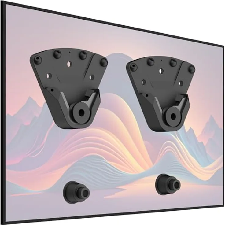 Xantron SLIMLINE-LED22 TV Wandhalterung, Ultra Slim für 32–100" Fernseher, bis 75 kg, Trockenbau geeignet
