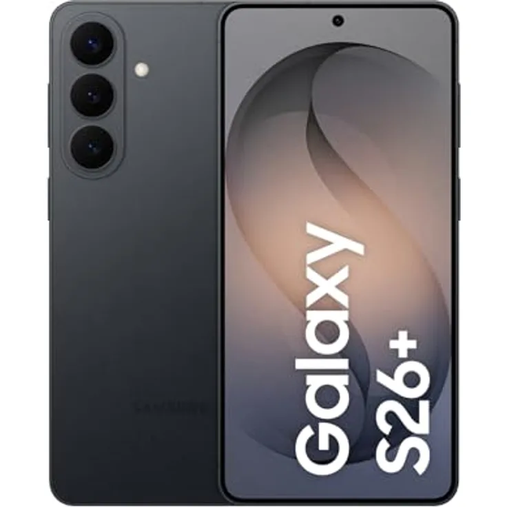 Samsung Galaxy S26+ AI Smartphone, Android-Handy ohne Vertrag, 512 GB Speicher, Black