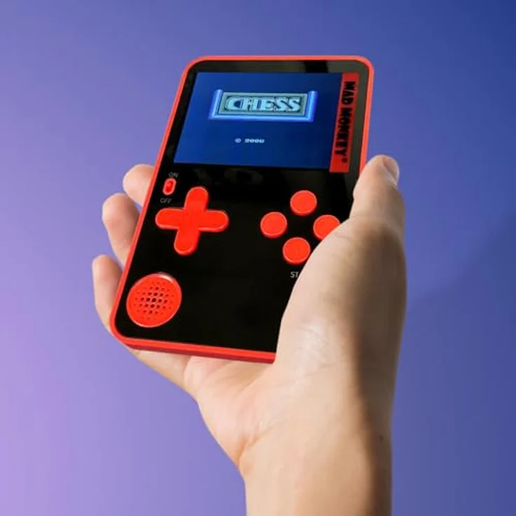 Mad Monkey Slim Handheld Retro Game Console, 2,5 Zoll Bildschirm mit 300 vorinstallierten Klassikspielen – Bild 2
