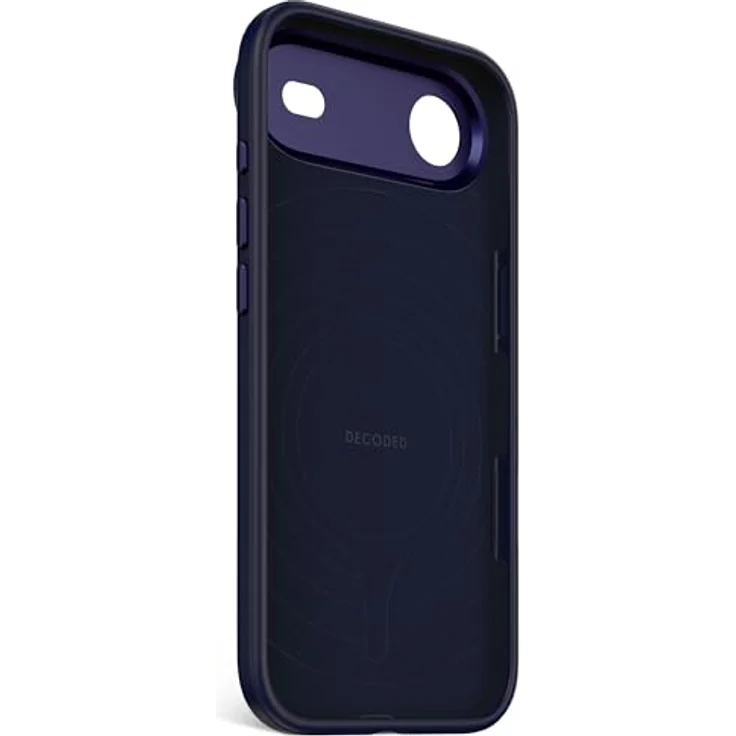 Decoded Silikonhülle für iPhone 17 Air, Antibakterielle Beschichtung, MagSafe Kompatibel, Fallschutz, Kratzfest, Dunkel Blau – Bild 3