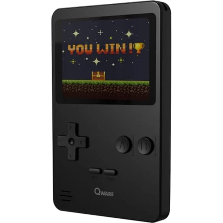Qware Gaming Retro Handheld Spielkonsole mit 240 vorinstallierten Spielen, kompakt und leicht, für unterwegs – Bild 1