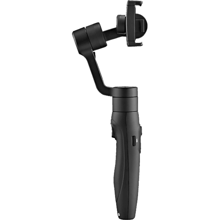 JOBY Smart Stabilizer Gimbal, 3-Achsen Smartphone Gimbal mit Teleskopgriff, Schwarz
