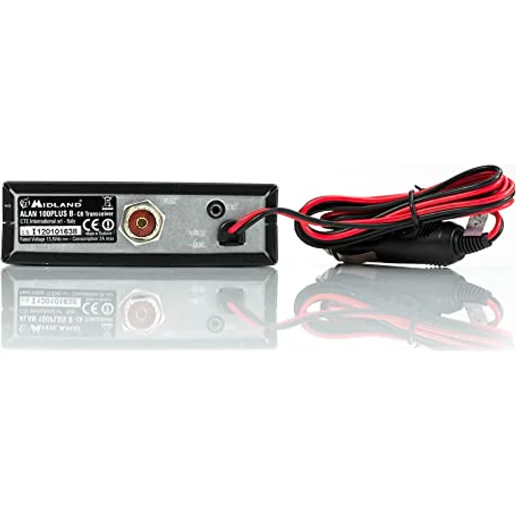 Midland Alan 100 Plus B, CB-Mobilfunkgerät mit AM/FM, automatischer Rauschunterdrückung, schwarz – Bild 5