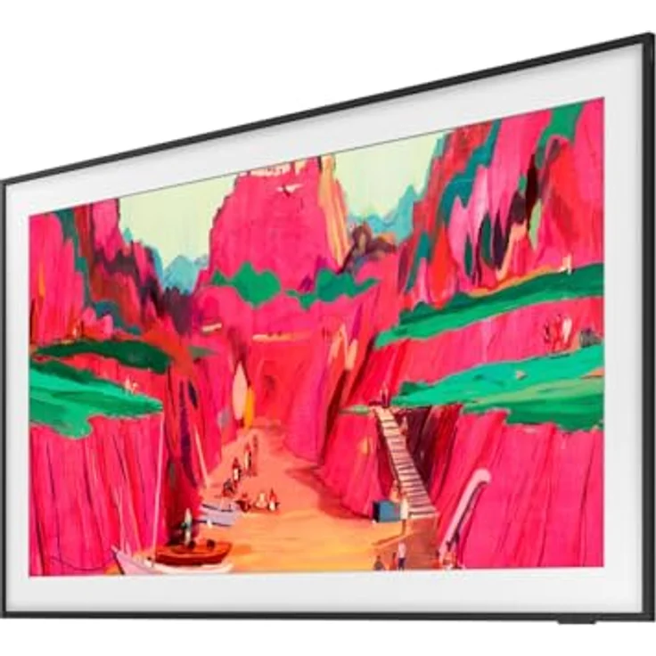 Samsung The Frame LS03, 43 Zoll 4K QLED Fernseher, NQ4 AI Gen2 Prozessor, Kunstmodus, modernes Rahmendesign, One Connect Kabel, Ungarische Länderversion – Bild 2