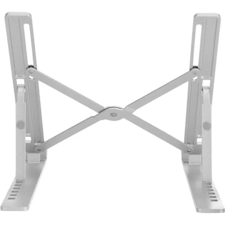 Speaka Professional SP-LS-100, Ergonomischer Notebook-Ständer mit Faltmechanismus und rutschfesten Füßen, für alle gängigen Notebook-Größen – Bild 3