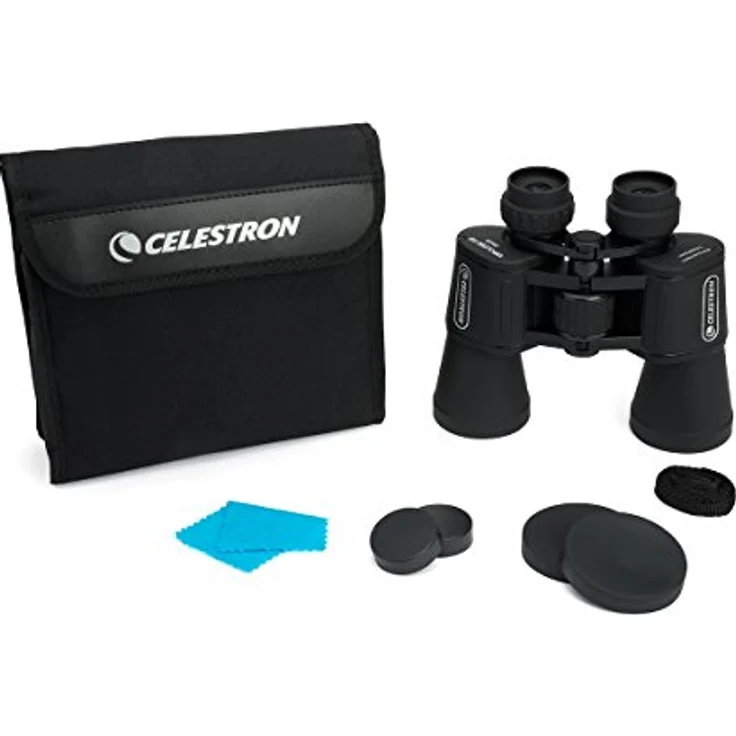 Celestron UpClose-G2, Fernglas 20x50mm, Porroprismen, vollvergütet, spritzwassergeschützt, Schwarz – Bild 6