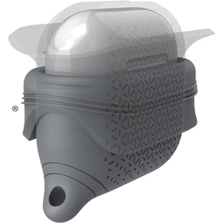 Catalyst Vibe Case für Apple AirPods (3. Gen.), IP67 wasserdicht, sturzsicher bis 1,2 m, Battleship Gray – Bild 2