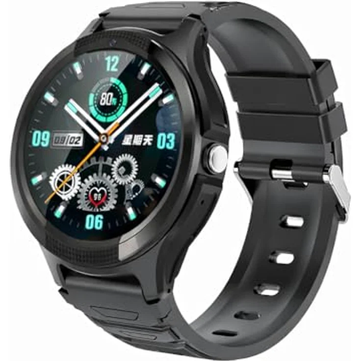 NikuTRAX Seniorenuhr NC120E Protect (DEMENZ) 4G, Smartwatch mit GPS, SOS-Notruf, Sturzsensor und LOCK-Funktion – Bild 5