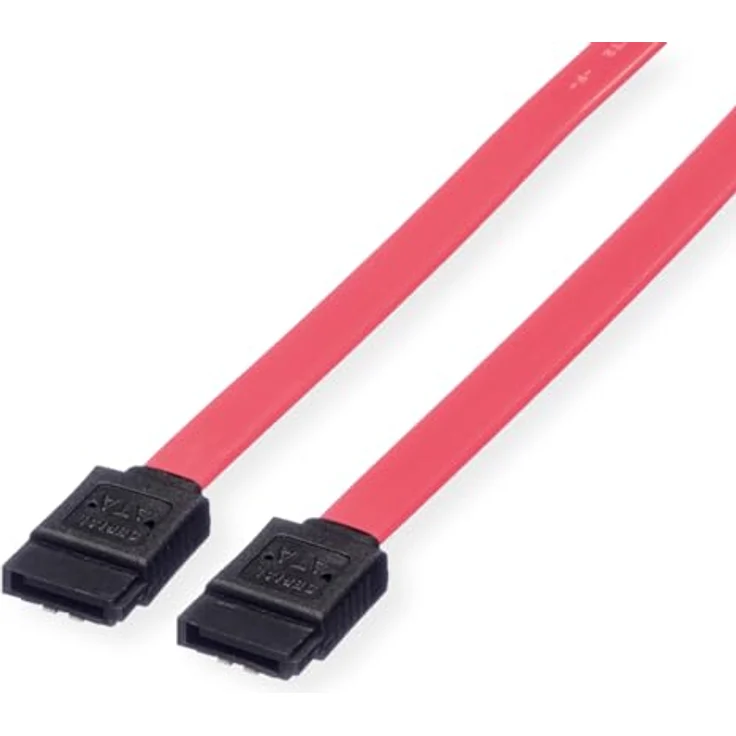 VALUE Internes SATA 6.0 Gbit/s HDD-Kabel mit Schnappverschluss 0,5m (11.99.1550) – Bild 2