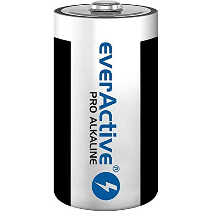 everActive C Batterien 2er Pack, Pro Alkaline, Baby LR14 R14 1.5V, höchster Leistung, 10 Jahre Haltbarkeit, 2 Stück – 1 Blisterkarte – Bild 4