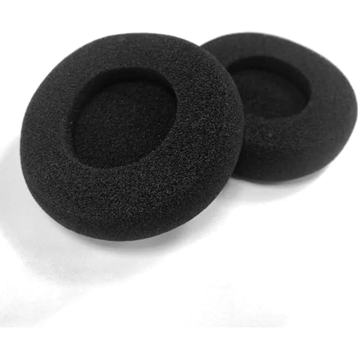 INF Ersatz-Ohrpolster für GRADO SR60/SR80/SR125/SR225/M1/M2, Ergonomisches Design aus weichem Schaumstoff, Schwarz – Bild 3