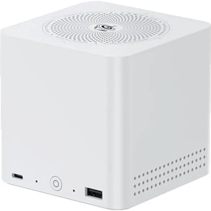 Beelink ME Mini PC, NAS Computer Intel N150, 12GB LPDDR5, 64GB eMMC, 2TB M.2 PCIe 3.0 SSD, WiFi 6, Dual 2.5G LAN, 6 M.2 NVMe Slots, kompakt und leise – Bild 1