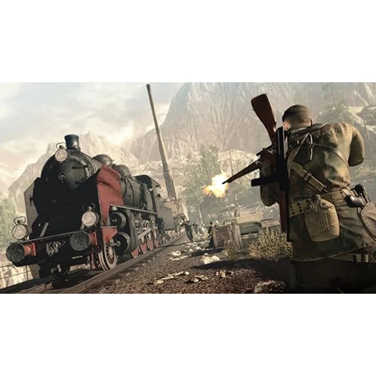 FIRESHINE GAMES Sniper Elite 4 - Nintendo Switch, 3rd-Person-Kampfspiel mit HD Rumble und gyroskopischer Steuerung, Online-Multiplayer – Bild 2