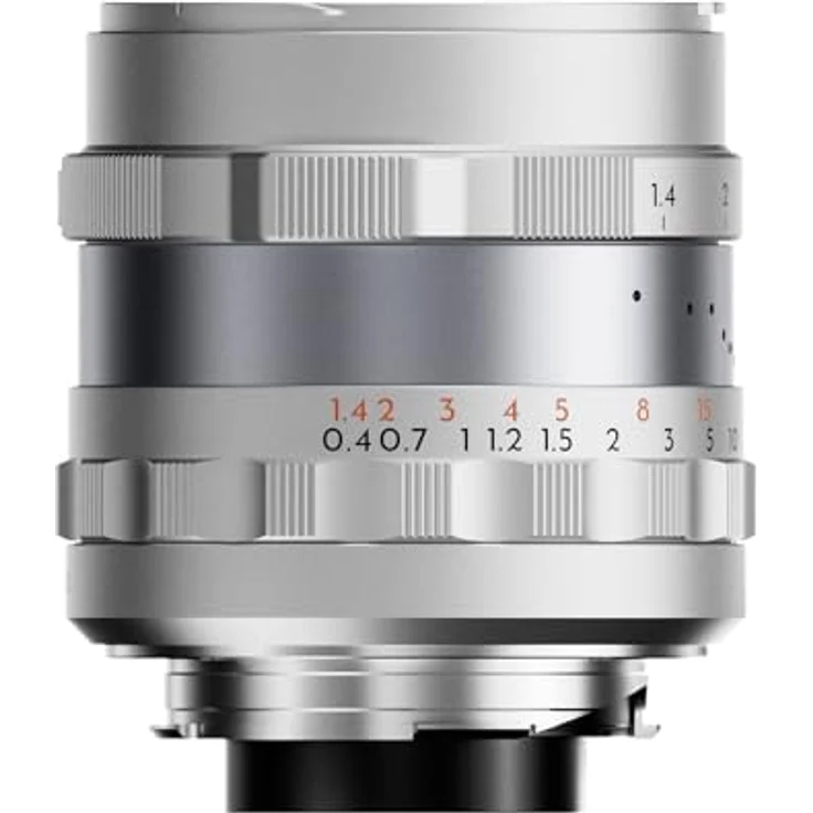 THYPOCH Simera 35mm f1.4 ASPH. für Leica M Mount, silbernes Vollformat-Objektiv mit Blendenöffnung f1.4 und Naheinstellgrenze von 0,45 m – Bild 3