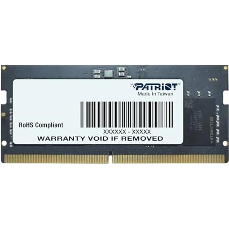 Patriot DDR5 32GB 5600MHz SODIMM Signature RAM, Schwarz – Bild 2