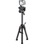 SBS Smartphone-Stativ mit Wasserwaage, Stativ ausziehbar bis zu 137 cm, Stativ für Spiegelreflexkamera, GoPro, iPhone, Samsung, Oppo, Xiaomi, inklusive Tasche