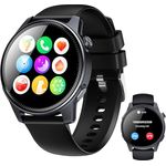 Denver Smartwatch SWC392B – Bluetooth-Anruf – AMOLED-Display – 113 Sportmodi – Schrittzähler/Herzfrequenzmesser/Schlafmonitor – Android/iOS