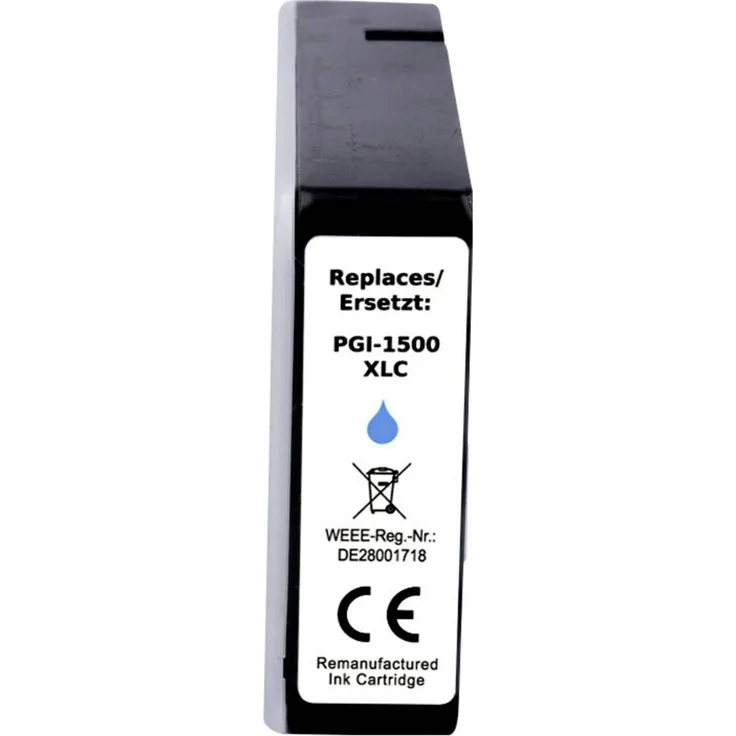 Renkforce Druckerpatrone ersetzt Canon PGI-1500C XL, kompatibel, Cyan, hohe Druckqualität