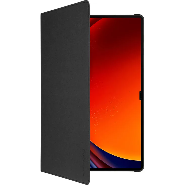 Gecko Covers SAMSUNG TAB S9 ULTRA EASY CLICK (Galaxy Tab S9 Ultra), Tablet Hülle, Schwarz, Eco Cover