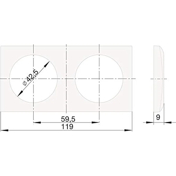Berker Integro Flow Steckdose mit Schalter, Einbausteckdose polarweiß, integrierter Schalter, 250V/16A, einfache Montage – Bild 5