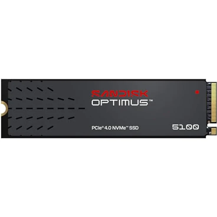 SanDisk Optimus 5100 NVMe SSD 2 TB, bis zu 7.100/6.700 MB/s, M.2 2280, PCIe 4.0x4 – Bild 1