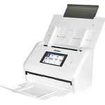 Avision AN335WL Stand-Alone A4 Dokumenten Scanner mit Bildprozessor VM3 I 10 92cm (4 3) Touch Display 40ppm/80ipm 50 Seiten ADF USB 3.2 WLAN Ethernet Scan to USB ISIS/Twain Treiber Weiss