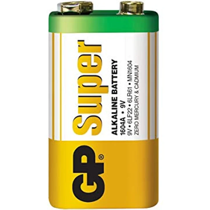 GP Batterie Alkaline (9 Volt E-Block, 6LR61) – Bild 3
