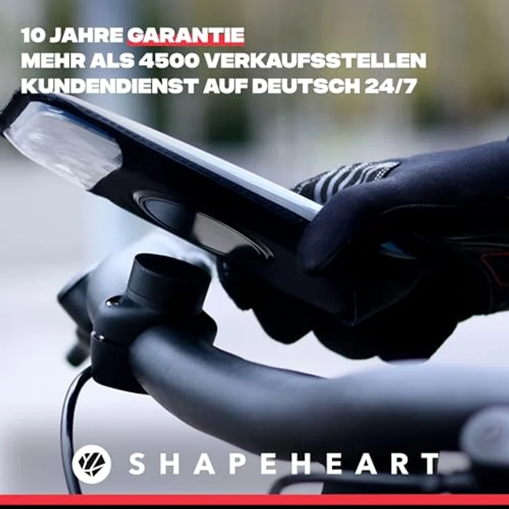 Shapeheart Magnetic Bike Mount XL, Smartphone Halterung mit starkem Magnetsystem für sicheren Halt – Bild 6