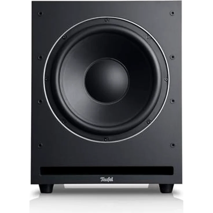 Teufel Aktiv-Subwoofer S 6000 SW - Mächtiger Subwoofer (optional kabellos), 300 mm Tieftöner, Frontfire-Prinzip - schwarz – Bild 4