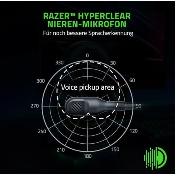 Razer BlackShark V2 X (RZ04-03240100-R3M1) – Bild 3