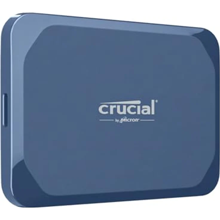 CRUCIAL X10 Portable SSD, 2 TB externe Festplatte mit 2.100 MB/s, IP65 Schutz, blau matt – Bild 3