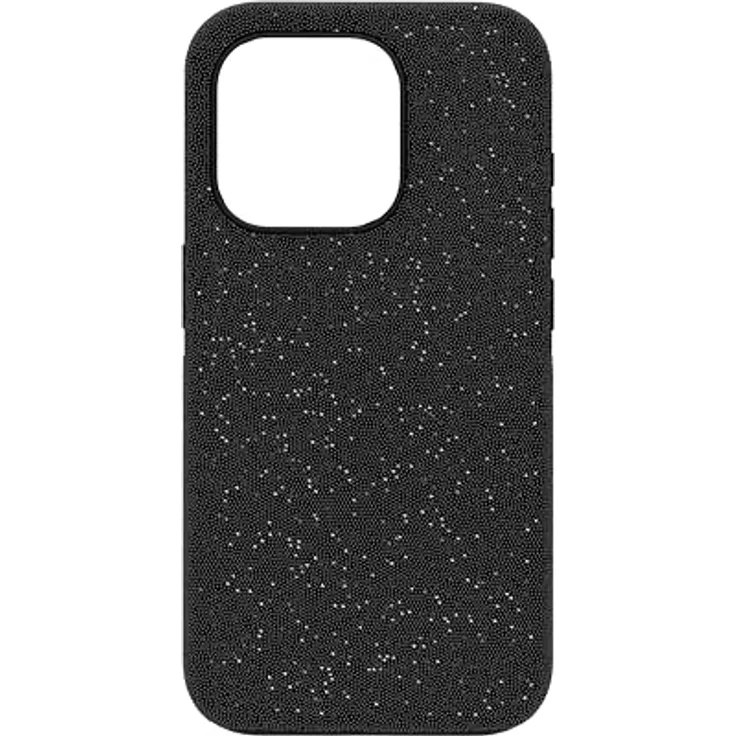 Swarovski High Smartphone-Schutzhülle für iPhone 15 Pro, schwarze Hülle mit über 1000 Kristallen – Bild 1