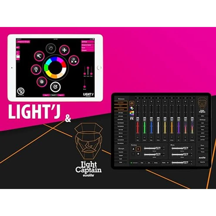 Eurolite DXT PoE Art-Net Node I, Lichtsteuerung mit bis zu 512 DMX-Kanälen, robustes Metallgehäuse, PoE und USB-C Stromversorgung – Bild 5