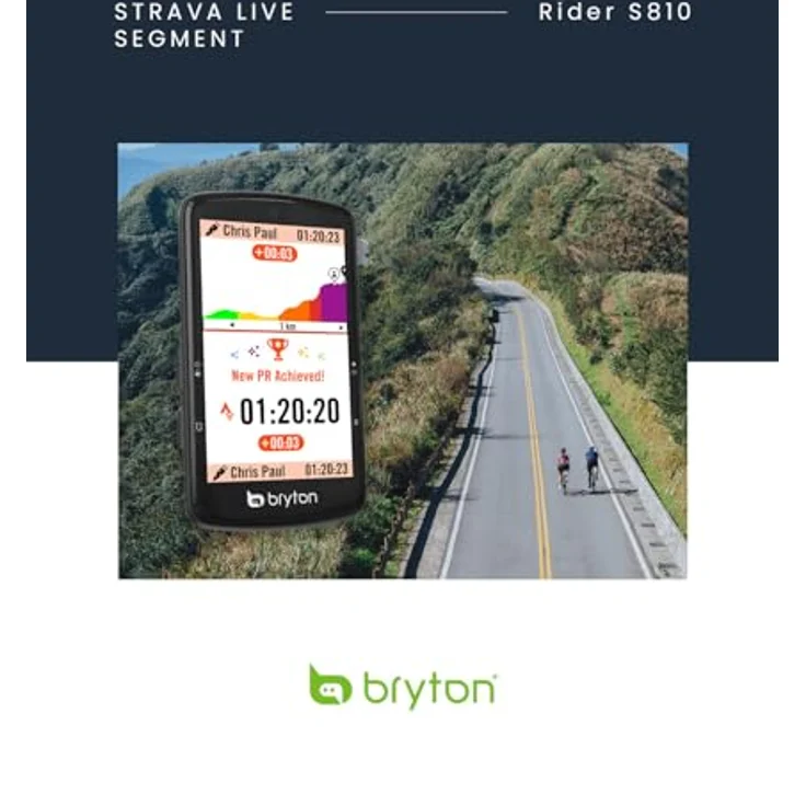 Bryton GPS Rider S810 T, Fahrradcomputer mit hochwertigem Material und einfacher Bedienung – Bild 3