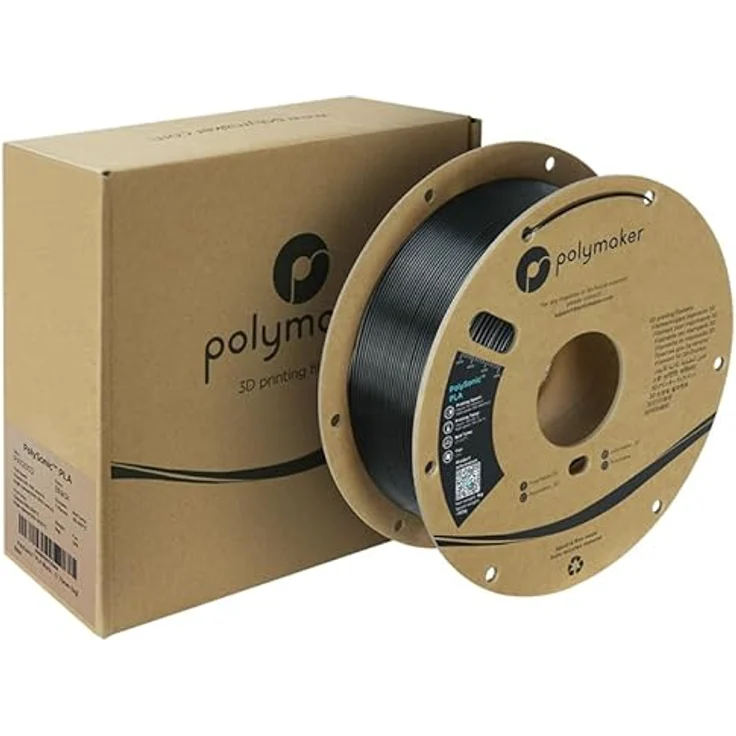 Polymaker PolySonic High Speed PLA, 3D-Druckmaterial mit hoher Extrusionsgeschwindigkeit, 1kg, schwarz – Bild 5