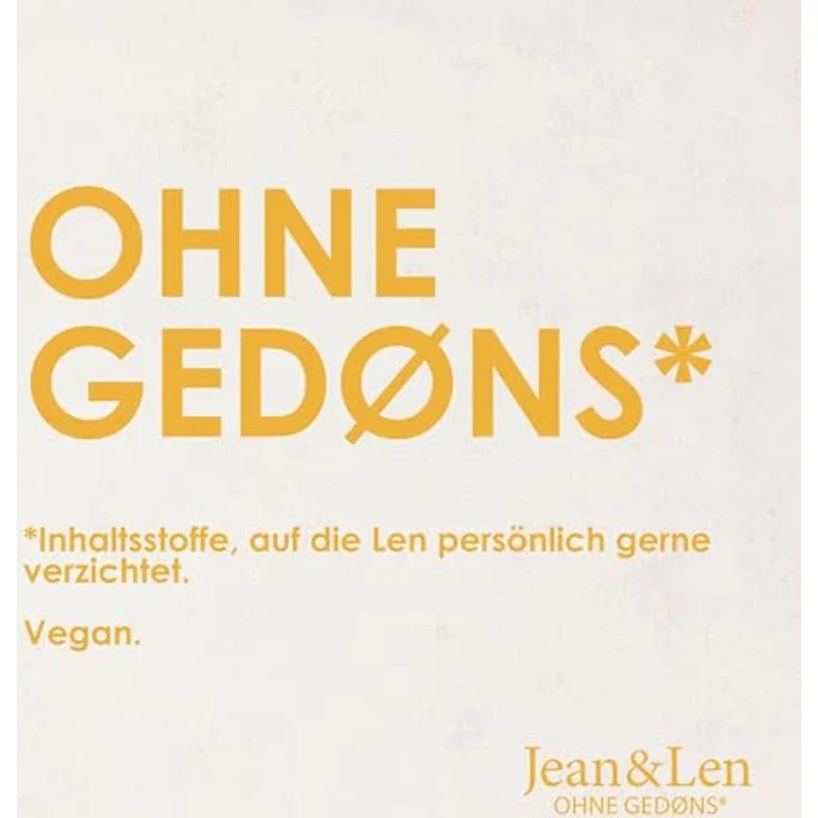 Jean & Len Duschgel Orange & Ingwer, erfrischendes pH-hautideales Duscherlebnis, 250 ml, veganes Duschgel ohne Parabene & Silikone – Bild 2